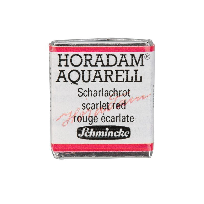 Schmincke Horadam Aquarelle Watercolour Paint Scarlet Red