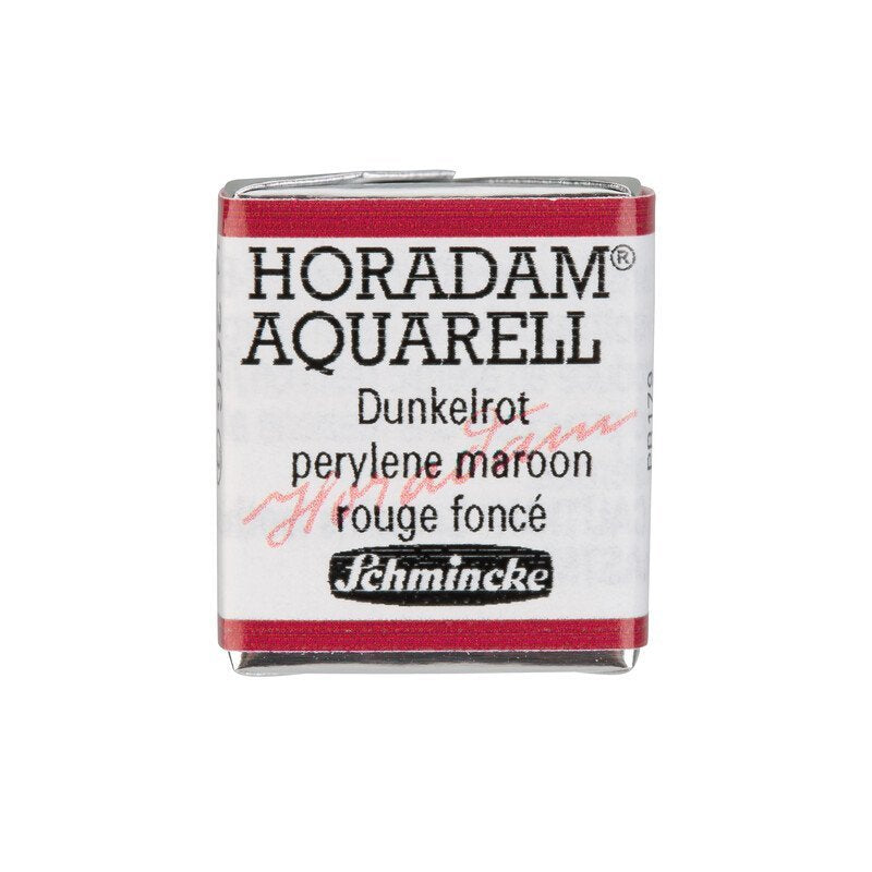 Schmincke Horadam Aquarelle Watercolour Paint Perylene Maroon