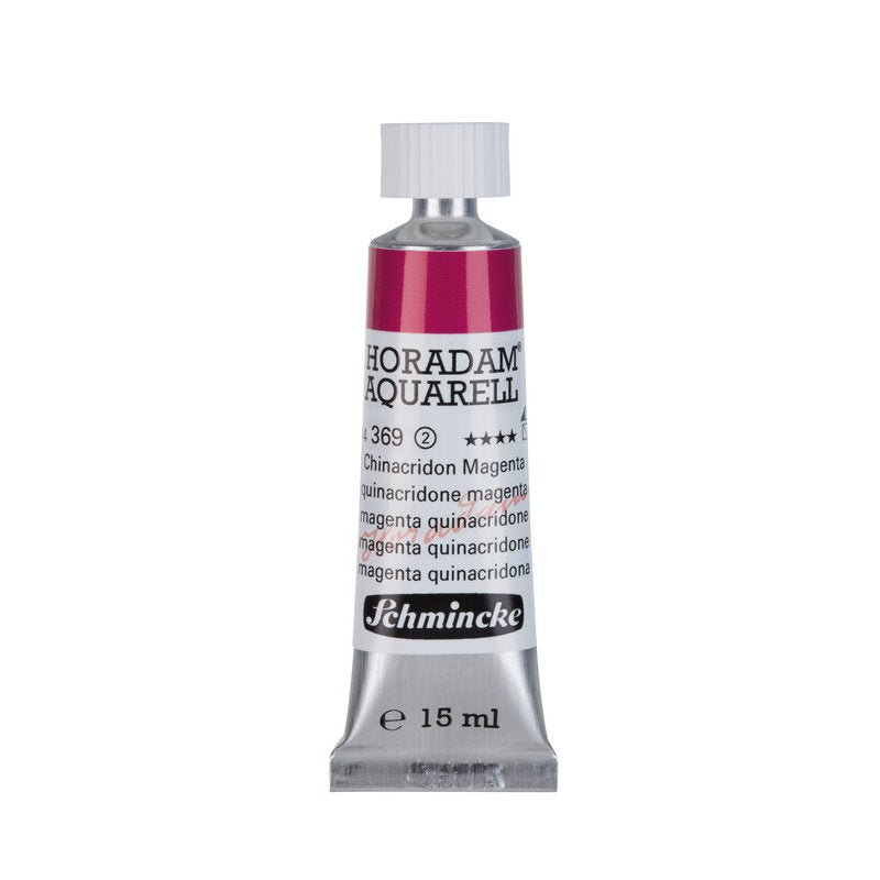 Schmincke Horadam Aquarelle Watercolour Paint Quinacridone Magenta