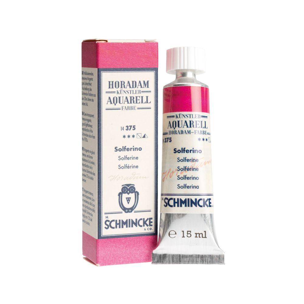SCHMINCKE HORADAM AQUARELLE WATERCOLOUR PAINT RETRO SOLFERINO