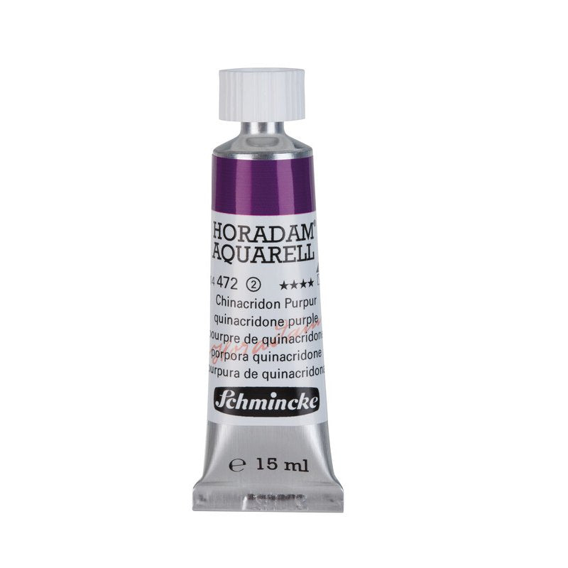 Schmincke Horadam Aquarelle Watercolour Paint Quinacridone Purple