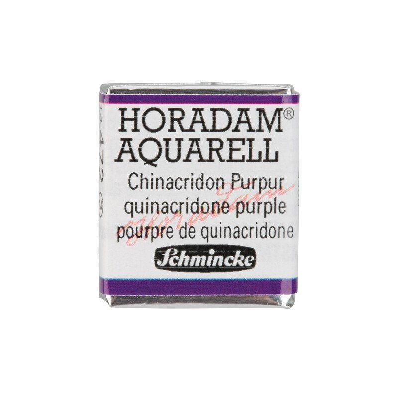 Schmincke Horadam Aquarelle Watercolour Paint Quinacridone Purple
