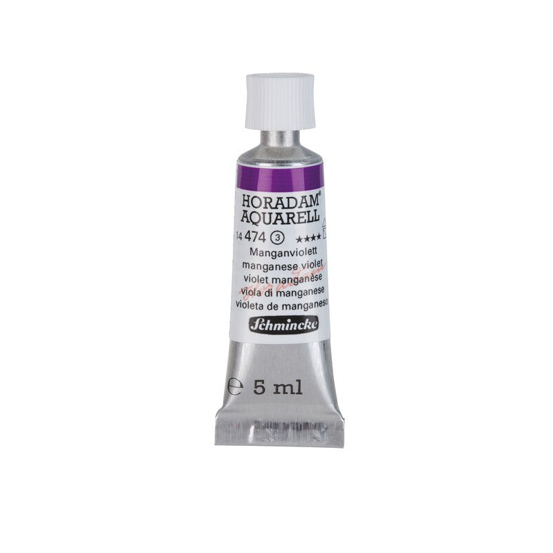 Schmincke Horadam Aquarelle Watercolour Paint Manganese Violet