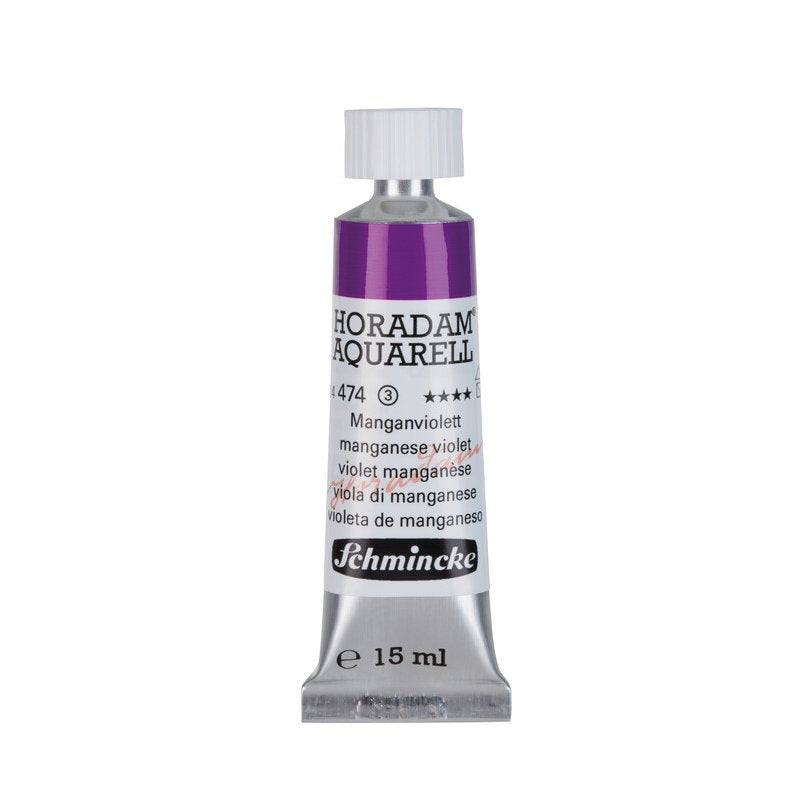 Schmincke Horadam Aquarelle Watercolour Paint Manganese Violet