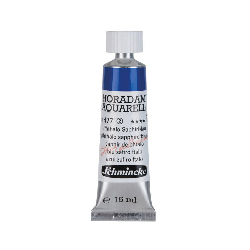 Schmincke Horadam Aquarelle Watercolour Paint Phthalo Sapphire Blue