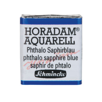 Product image for Schmincke Horadam Aquarelle Watercolour Paint Phthalo Sapphire Blue