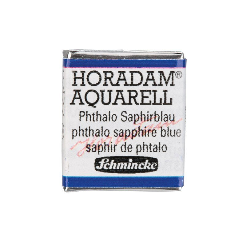 Schmincke Horadam Aquarelle Watercolour Paint Phthalo Sapphire Blue
