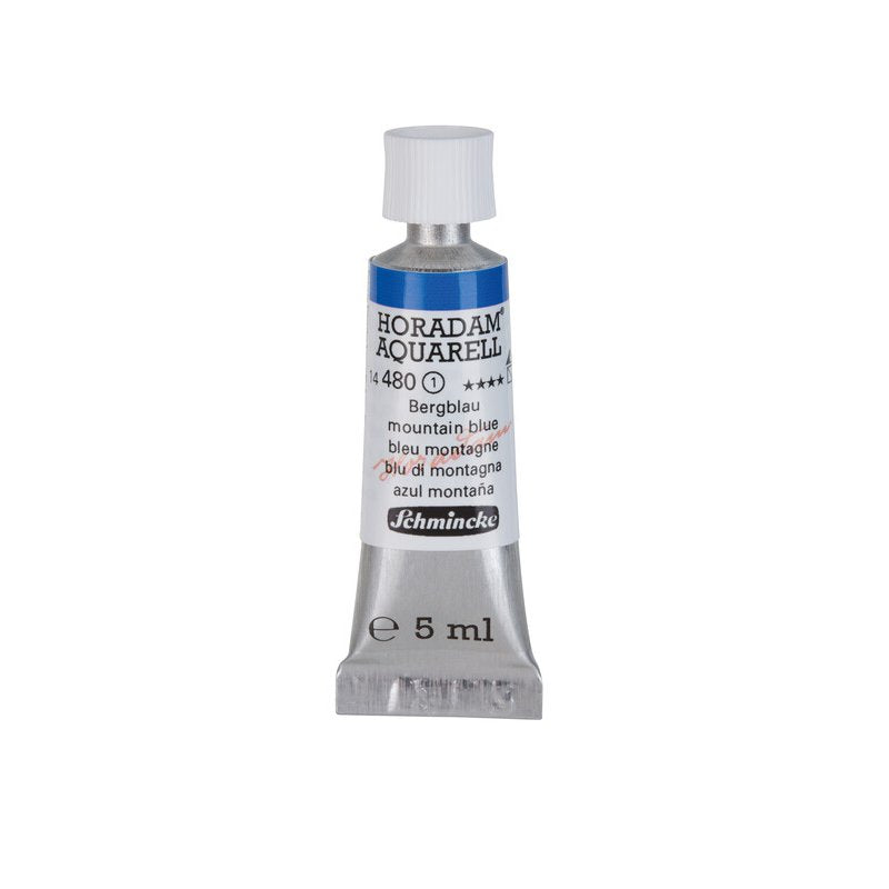 Schmincke Horadam Aquarelle Watercolour Paint Mountain Blue