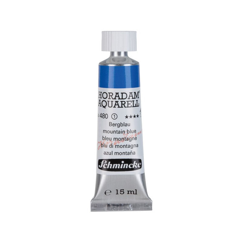 Schmincke Horadam Aquarelle Watercolour Paint Mountain Blue