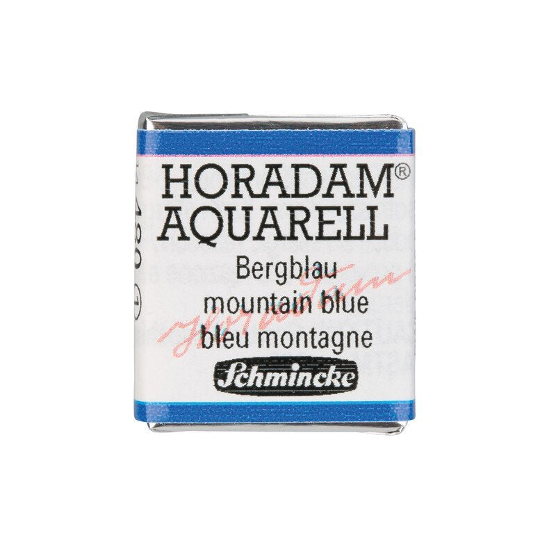 Schmincke Horadam Aquarelle Watercolour Paint Mountain Blue