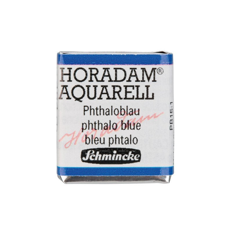 Schmincke Horadam Aquarelle Watercolour Paint Phthalo Blue