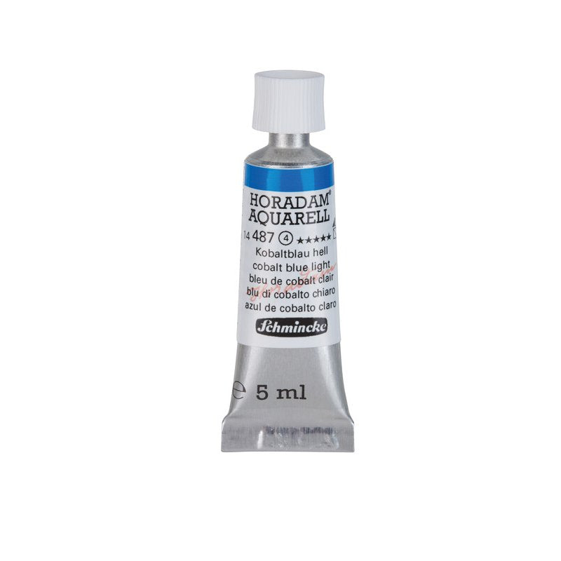 Schmincke Horadam Aquarelle Watercolour Paint Cobalt Blue Light