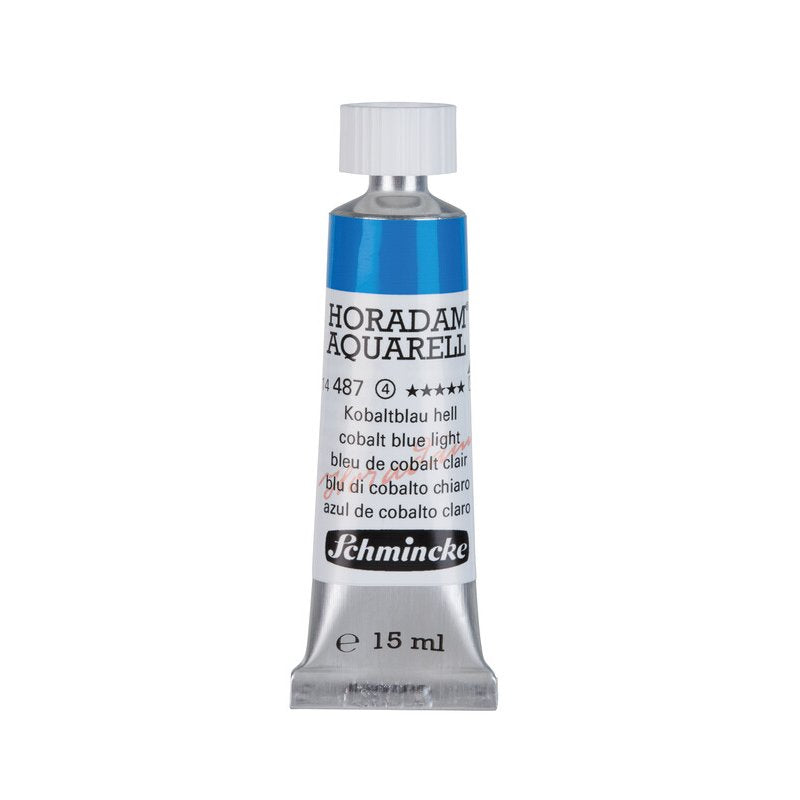 Schmincke Horadam Aquarelle Watercolour Paint Cobalt Blue Light