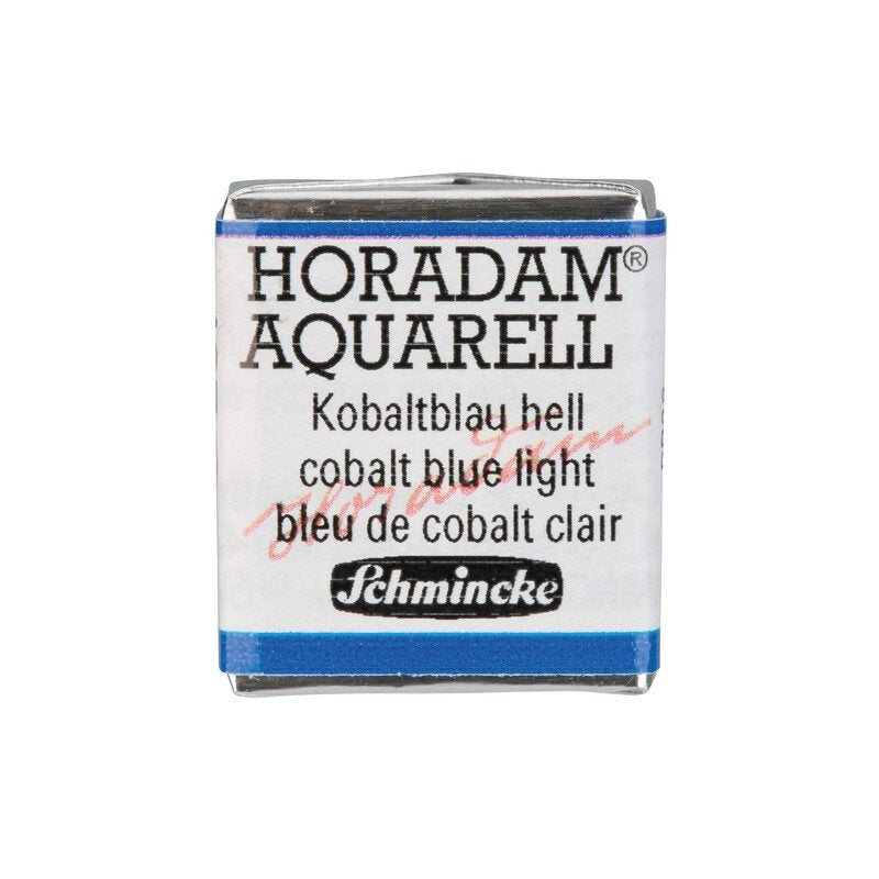Schmincke Horadam Aquarelle Watercolour Paint Cobalt Blue Light