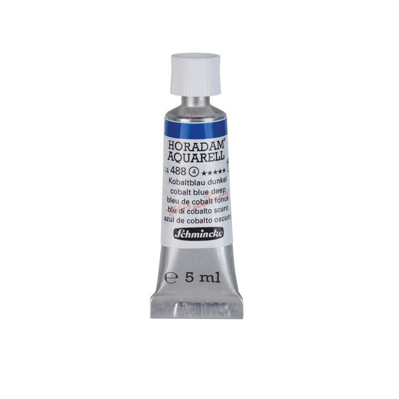 Schmincke Horadam Aquarelle Watercolour Paint Cobalt Blue Deep