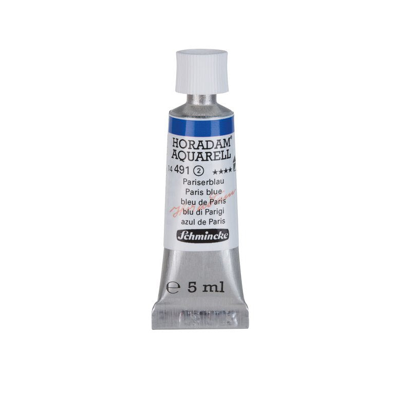 Schmincke Horadam Aquarelle Watercolour Paint Paris Blue
