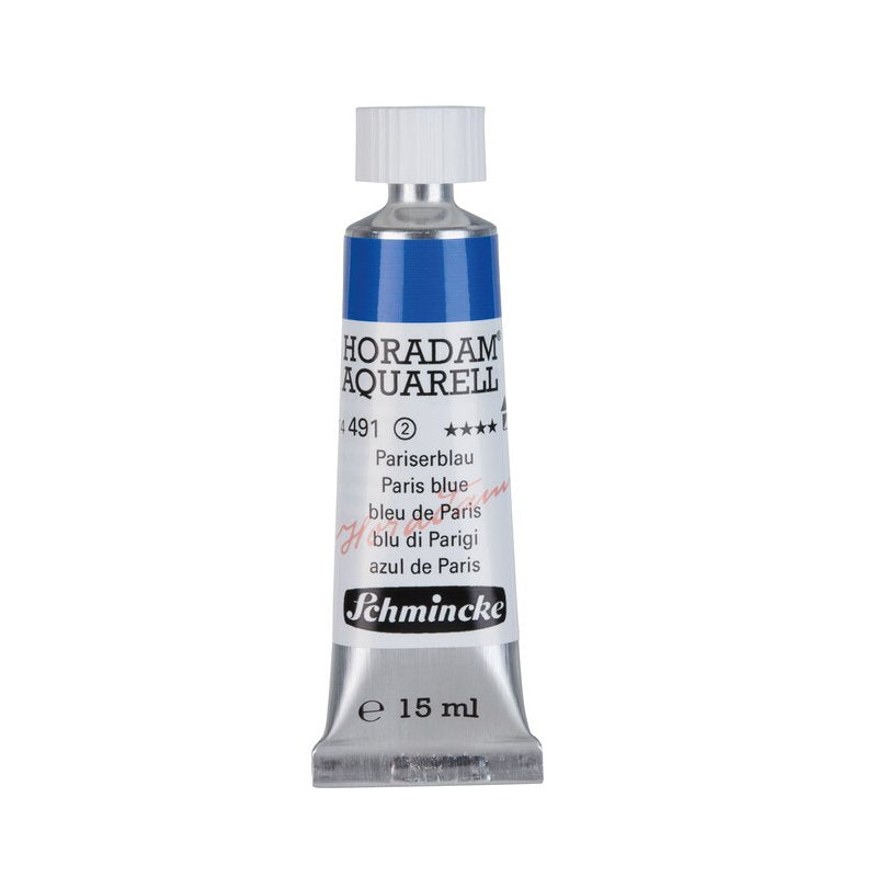 Schmincke Horadam Aquarelle Watercolour Paint Paris Blue