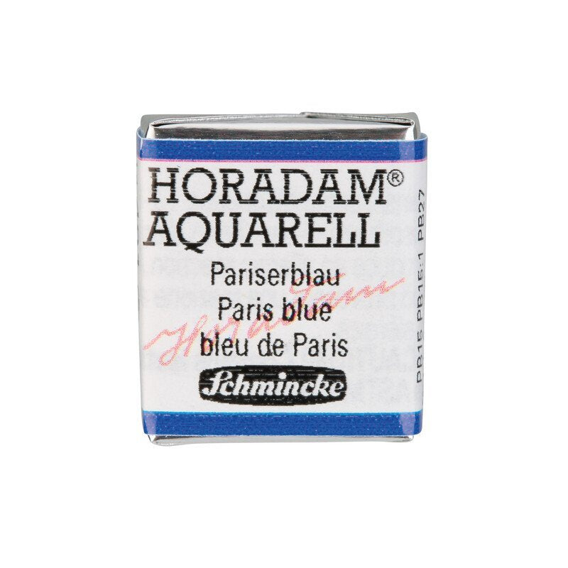 Schmincke Horadam Aquarelle Watercolour Paint Paris Blue