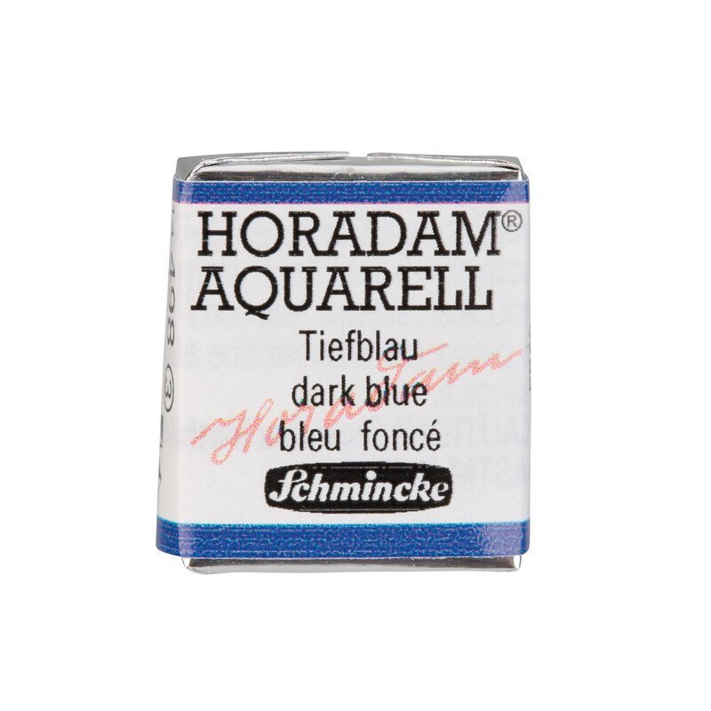 Schmincke Horadam Aquarelle Watercolour Paint Dark Blue
