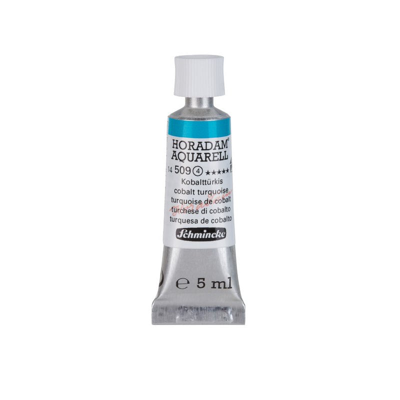 Schmincke Horadam Aquarelle Watercolour Paint Cobalt Turquoise