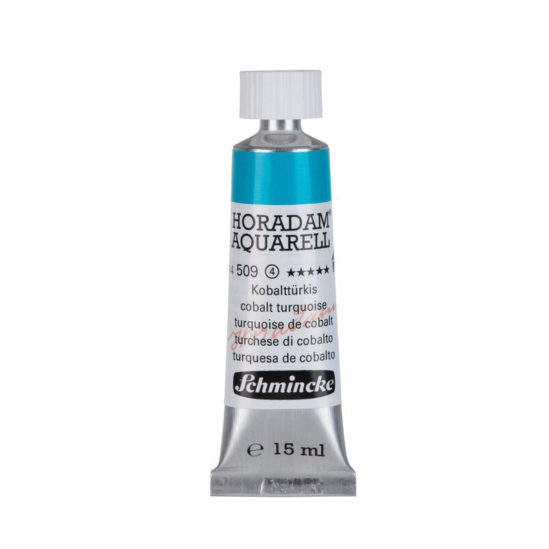 Schmincke Horadam Aquarelle Watercolour Paint Cobalt Turquoise