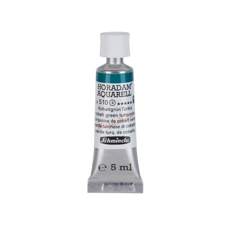 Schmincke Horadam Aquarelle Watercolour Paint Cobalt Green Turquoise