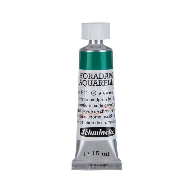 Schmincke Horadam Aquarelle Watercolour Paint Chromium Oxide Green Brilliant