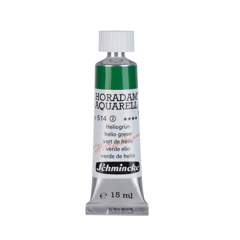 Schmincke Horadam Aquarelle Watercolour Paint Helio Green