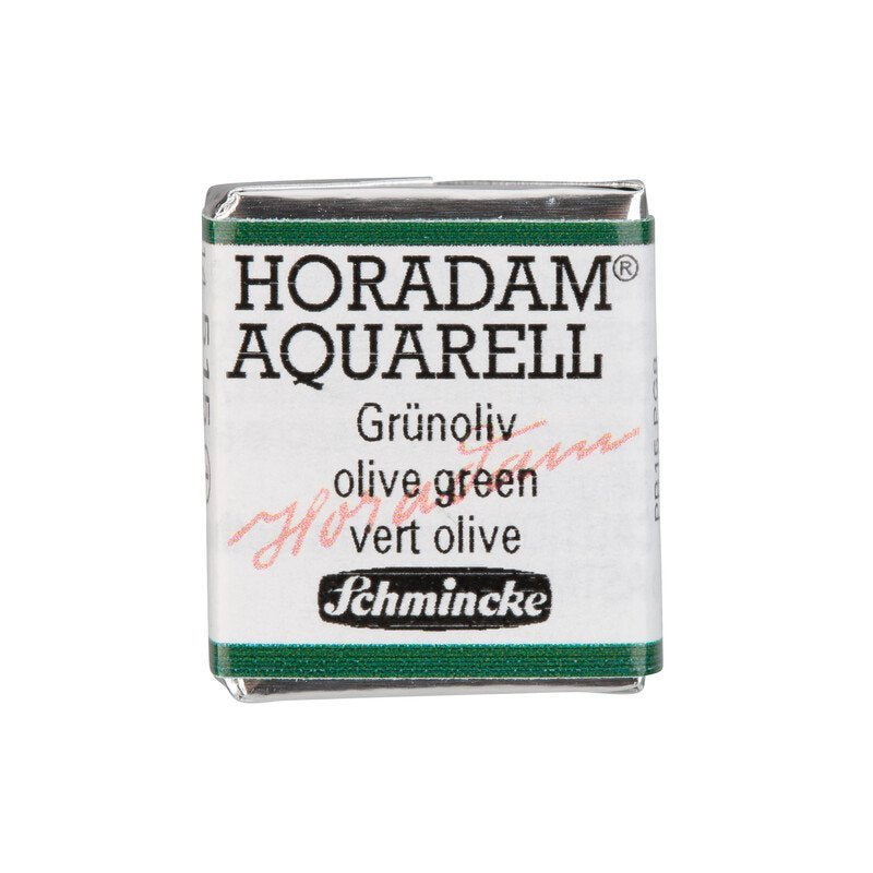 Schmincke Horadam Aquarelle Watercolour Paint Olive Green