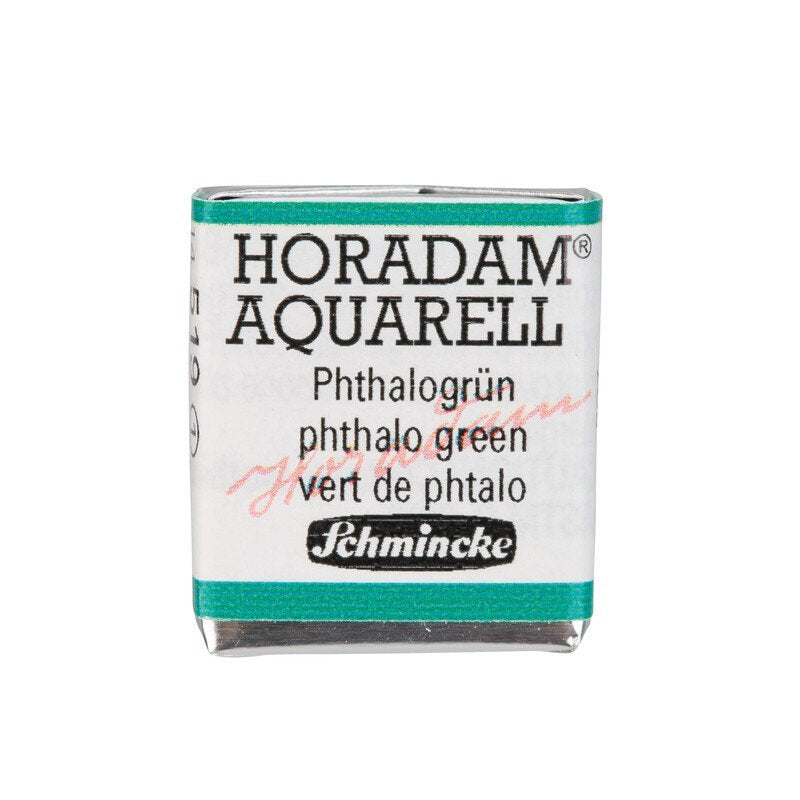 Schmincke Horadam Aquarelle Watercolour Paint Phthalo Green