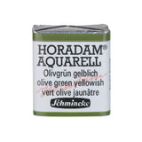 Product image for Schmincke Horadam Aquarelle Watercolour Paint Olive Green Yellowish