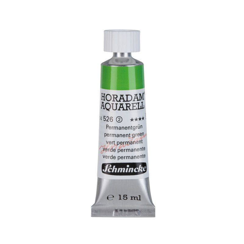 Schmincke Horadam Aquarelle Watercolour Paint Permanent Green