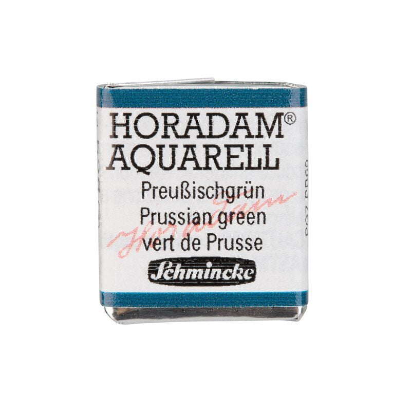 Schmincke Horadam Aquarelle Watercolour Paint Prussian Green