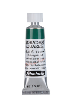 Product image for Schmincke Horadam Aquarelle Watercolour Paint Cobalt Green Dark