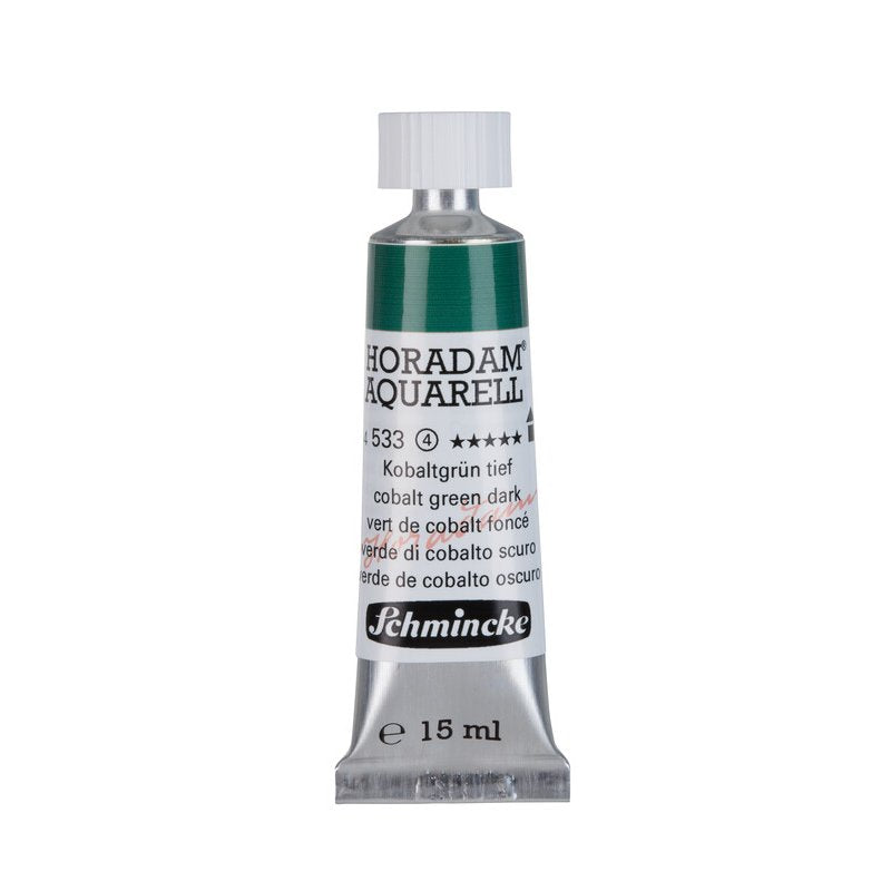 Schmincke Horadam Aquarelle Watercolour Paint Cobalt Green Dark
