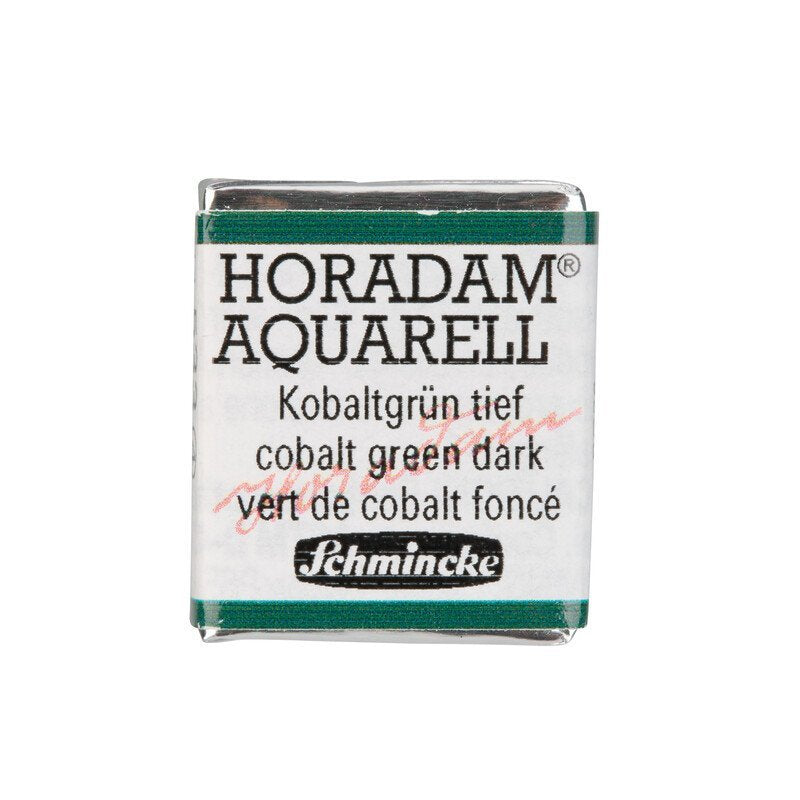 Schmincke Horadam Aquarelle Watercolour Paint Cobalt Green Dark