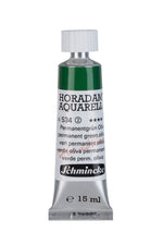 Product image for Schmincke Horadam Aquarelle Watercolour Paint Permanent Green Olive