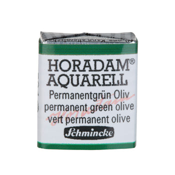 Product image for Schmincke Horadam Aquarelle Watercolour Paint Permanent Green Olive