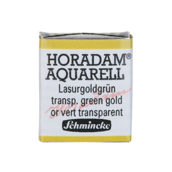 Product image for Schmincke Horadam Aquarelle Watercolour Paint Transparent Green Gold