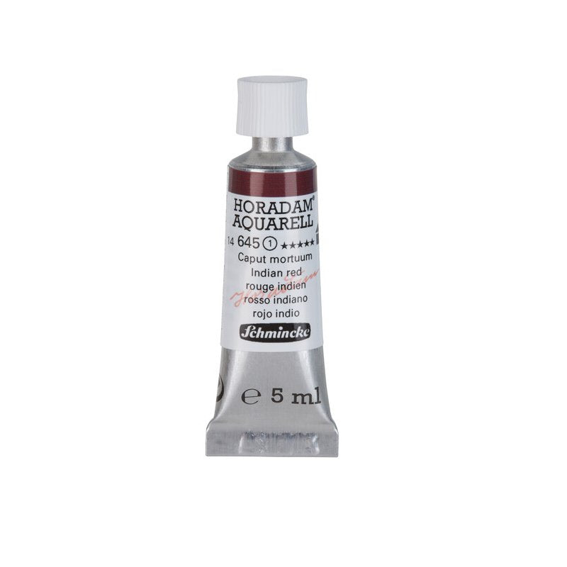 Schmincke Horadam Aquarelle Watercolour Paint Indian Red