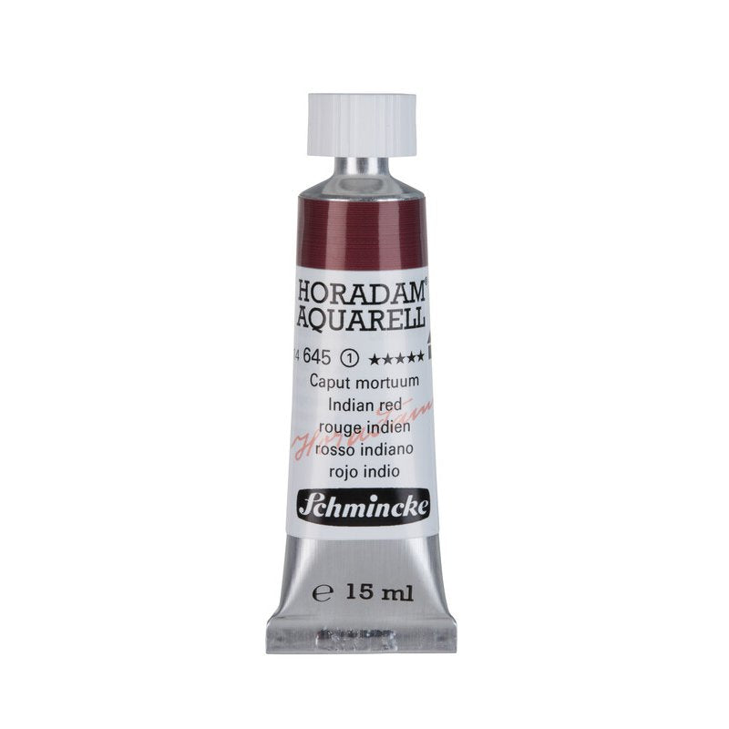 Schmincke Horadam Aquarelle Watercolour Paint Indian Red
