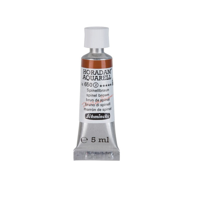 Schmincke Horadam Aquarelle Watercolour Paint Spinel Brown