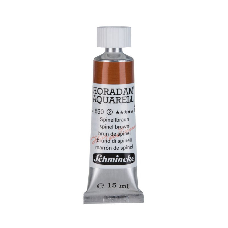 Schmincke Horadam Aquarelle Watercolour Paint Spinel Brown