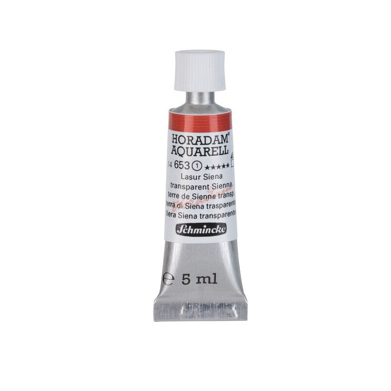 Schmincke Horadam Aquarelle Watercolour Paint Transparent Sienna