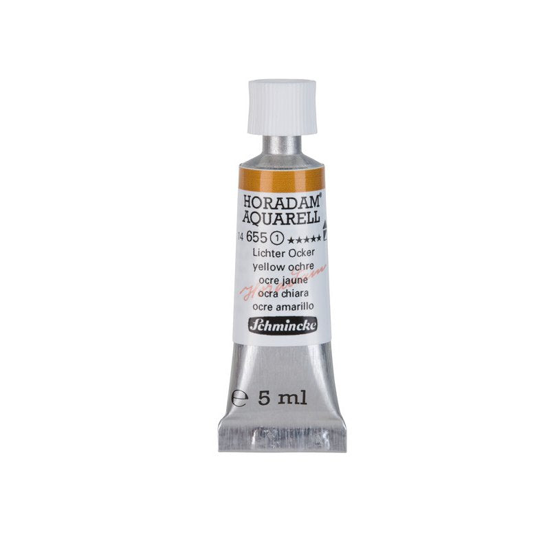 Schmincke Horadam Aquarelle Watercolour Paint Yellow Ochre