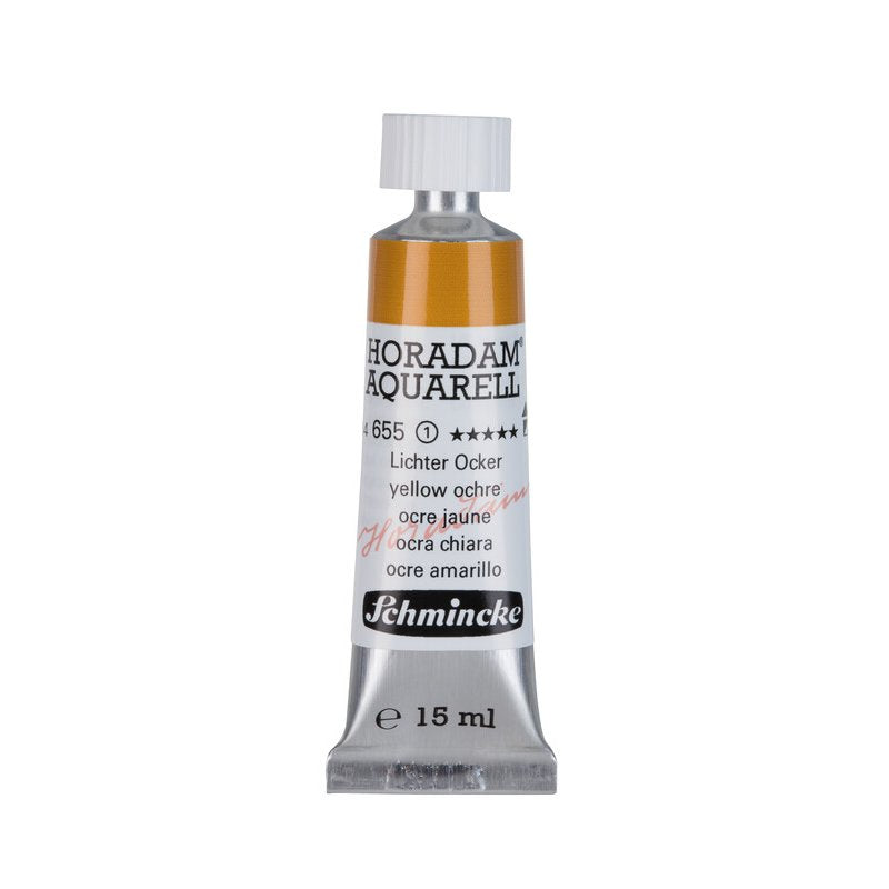 Schmincke Horadam Aquarelle Watercolour Paint Yellow Ochre
