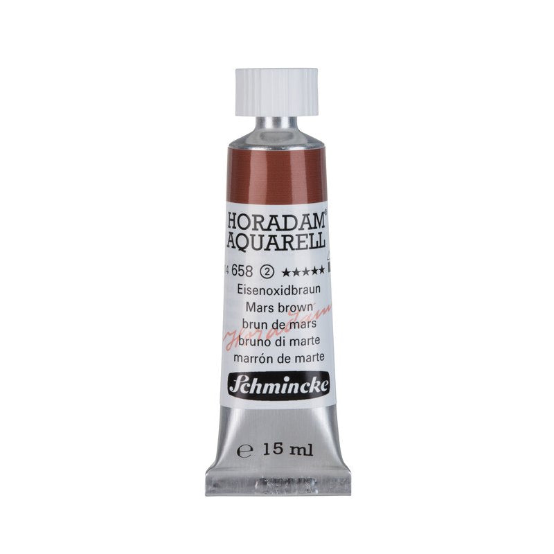 Schmincke Horadam Aquarelle Watercolour Paint Mars Brown