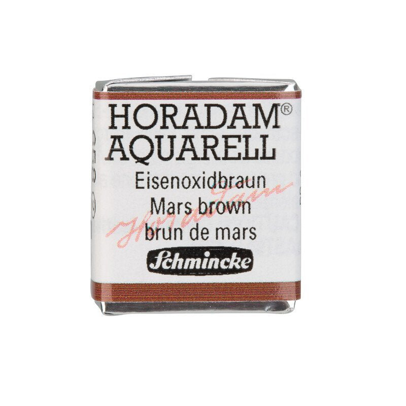 Schmincke Horadam Aquarelle Watercolour Paint Mars Brown