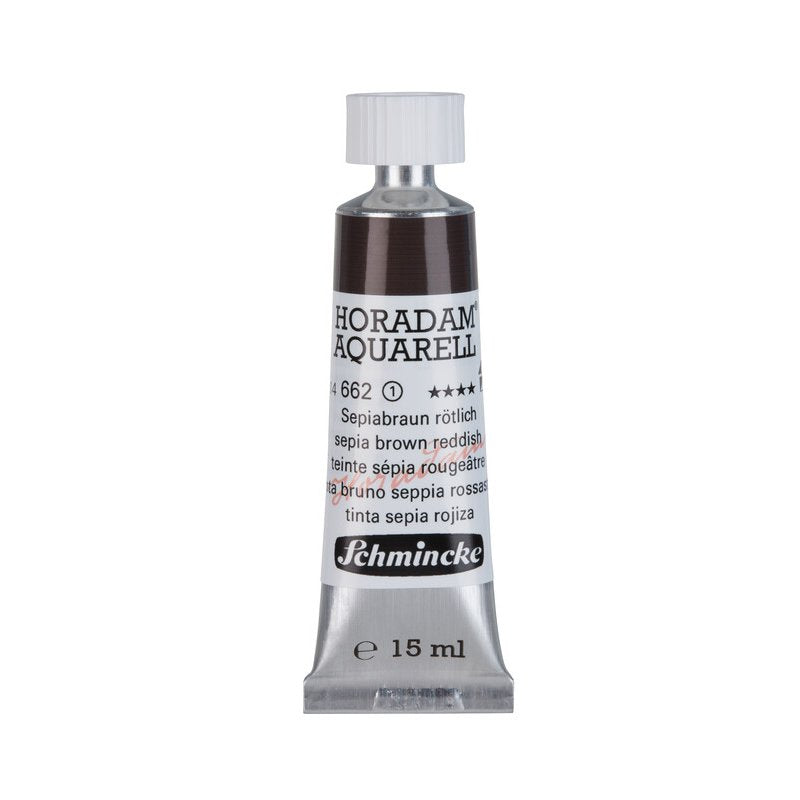 Schmincke Horadam Aquarelle Watercolour Paint Sepia Brown Reddish