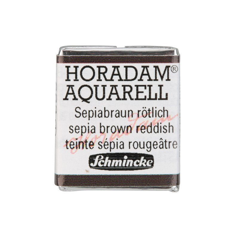 Schmincke Horadam Aquarelle Watercolour Paint Sepia Brown Reddish